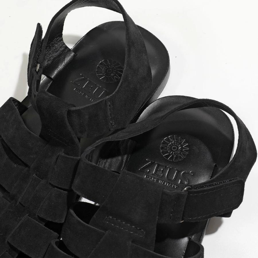 ZEUS ゼウス サンダル 23009 メンズ バックストラップ レザー