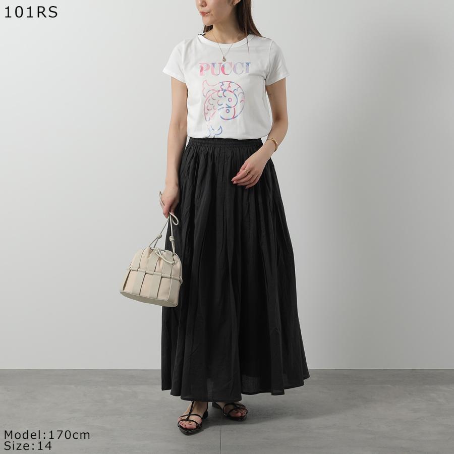 未使用 エミリオプッチ 縦ロゴ Tシャツ ブラック M相当 キッズ12 EMILIO PUCCI（エミリオプッチ） EMILIO PUCCI KIDS キッズ Tシャツ