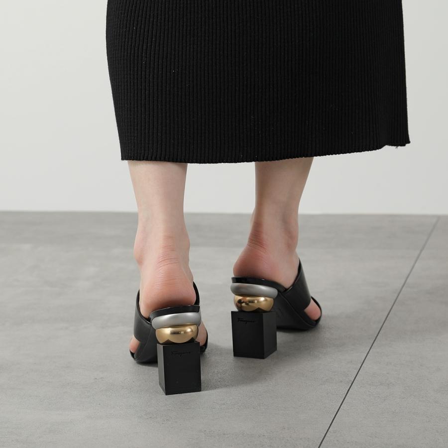 FERRAGAMO（フェラガモ） サンダル LOTTEN 8.5cm ロッテン 0724656