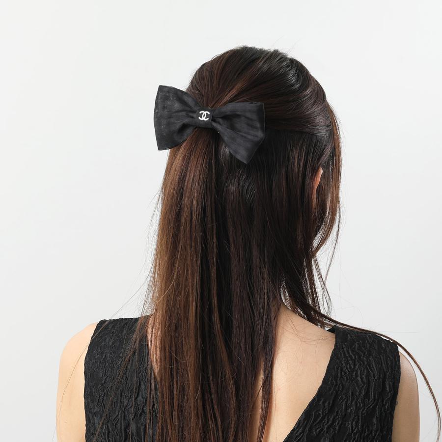 CHANEL（シャネル） ボウ バレッタ AAB048 B20489 レディース チェック
