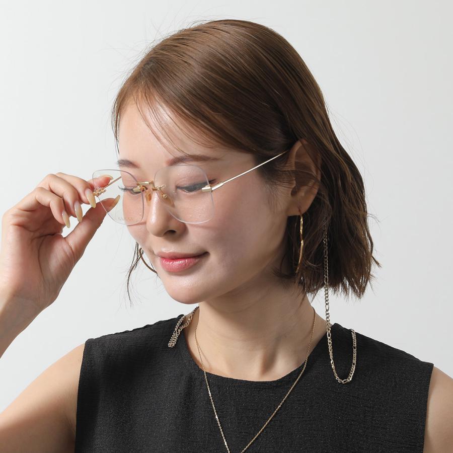 GUCCI（グッチ） メガネ GG1150O レディース ウェリントン型 リムレス