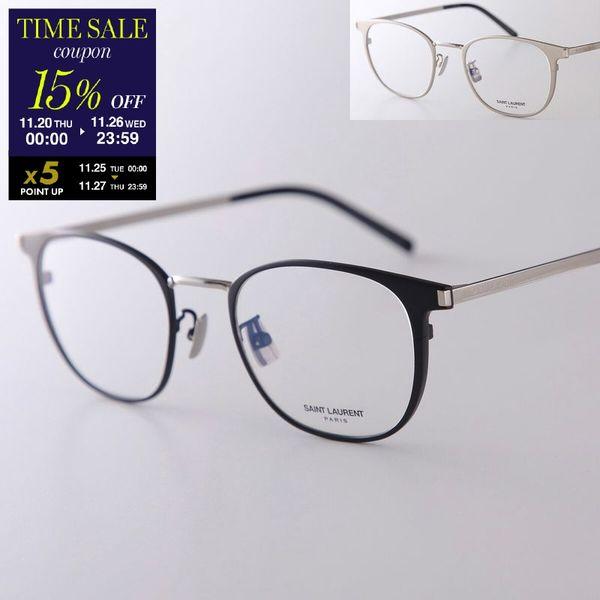 SAINT LAURENT サンローラン メガネ SL 584 メンズ ウェリントン型