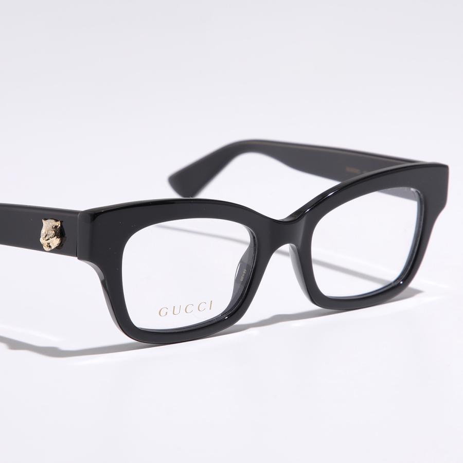 GUCCI（グッチ） メガネ GG0031O レディース フォックス型 メタルロゴ
