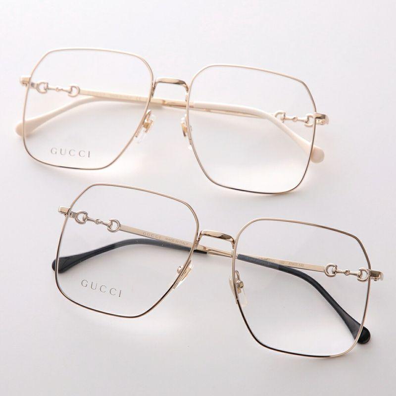 Global 株さん専用 GUCCI y2k archive スクエア メタル GUCCI（グッチ） メガネ GG0952O レディース スクエア型 メタル