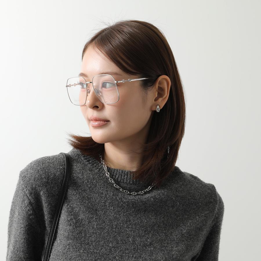 GUCCI（グッチ） メガネ GG0952O レディース スクエア型 メタル