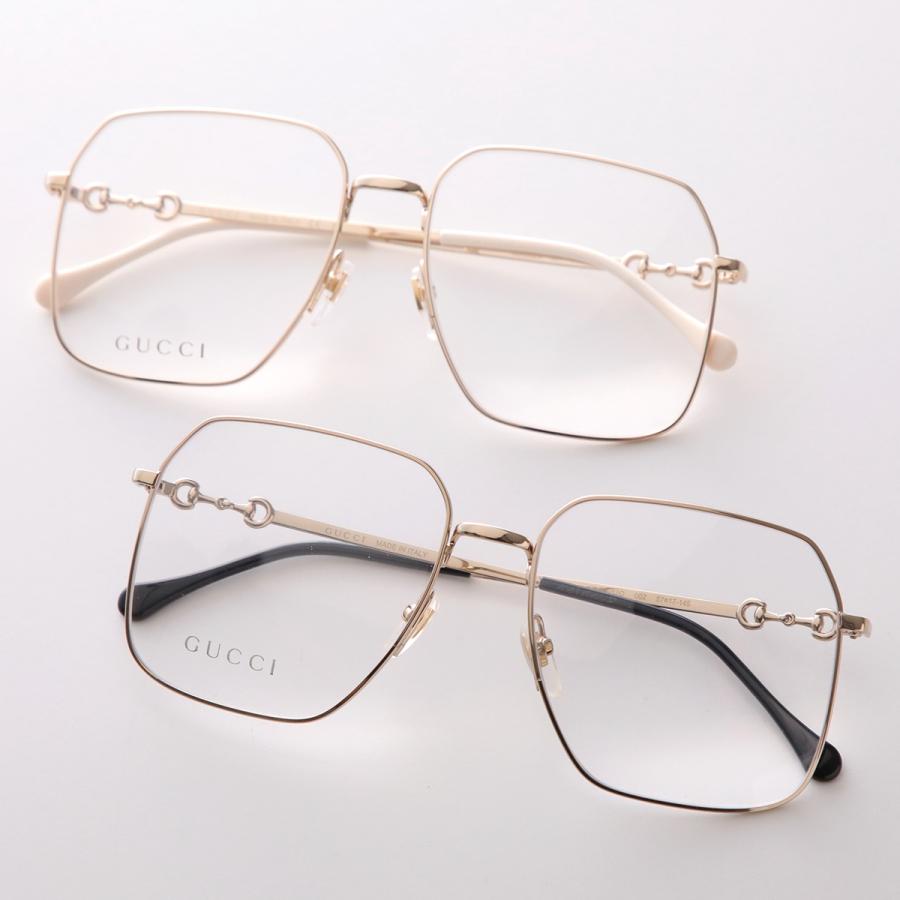 GUCCI（グッチ） メガネ GG0952O レディース スクエア型 メタル