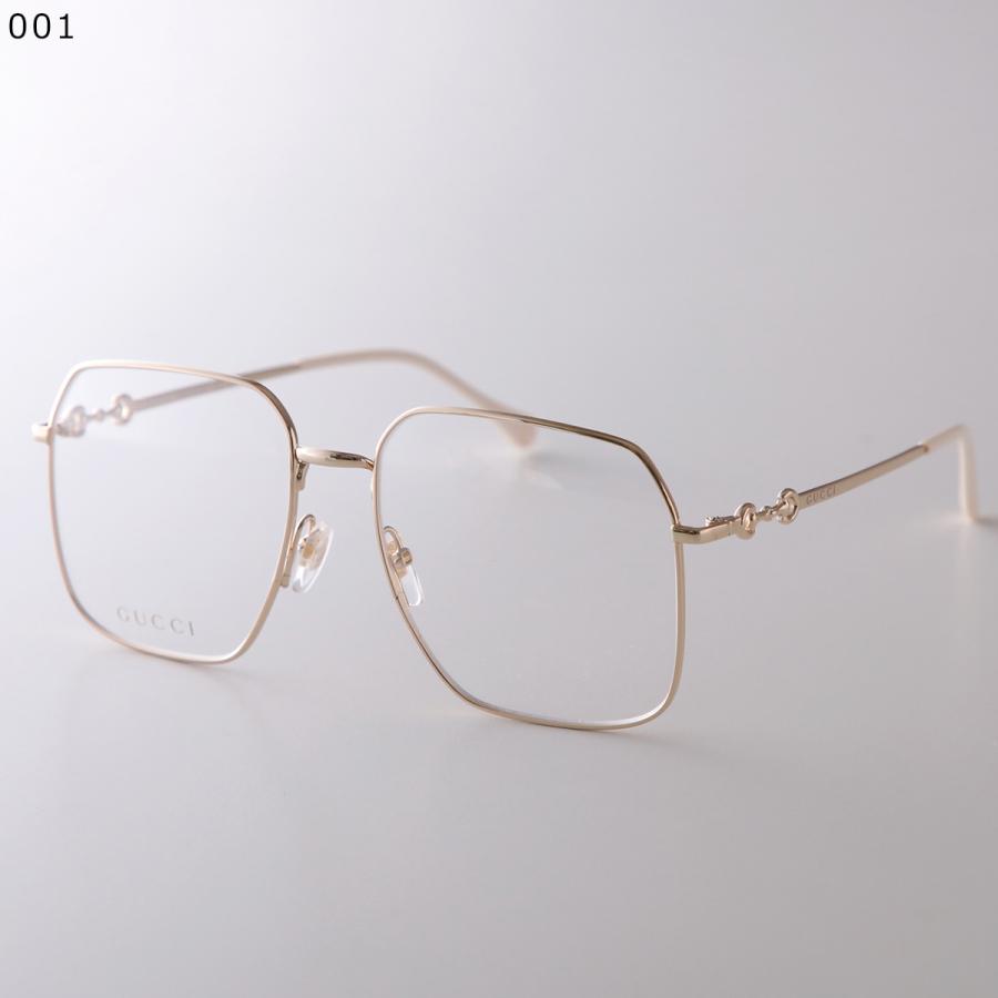 GUCCI（グッチ） メガネ GG0952O レディース スクエア型 メタル