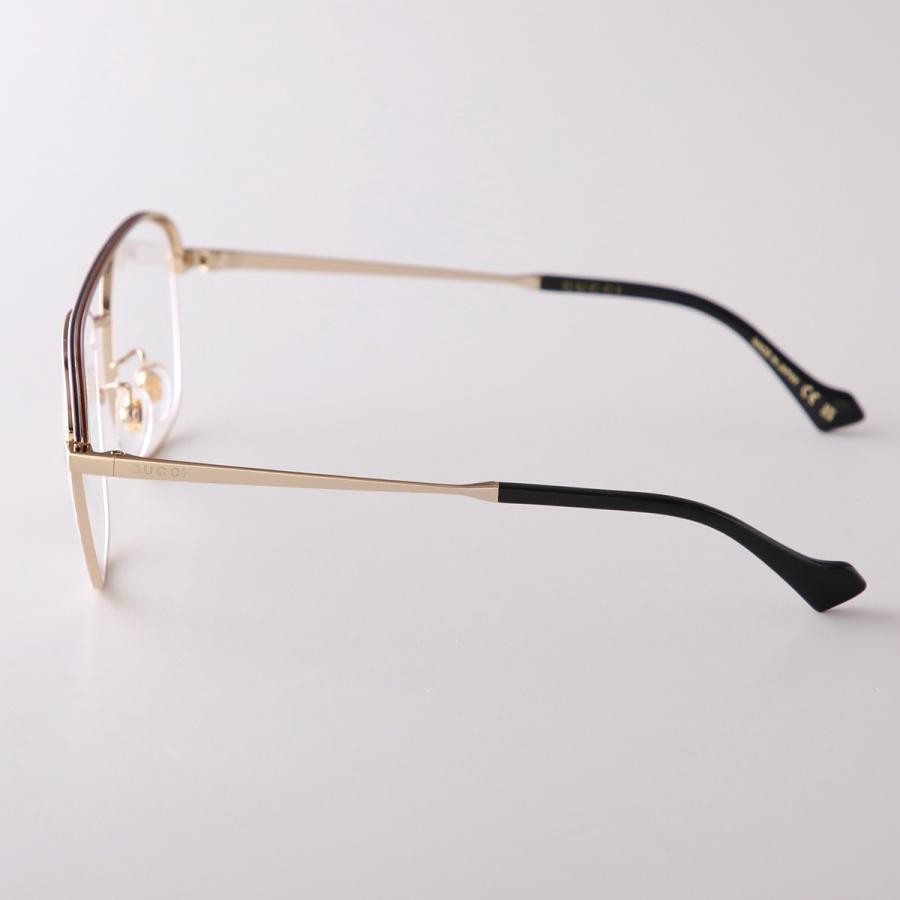 GUCCI（グッチ） メガネ GG1103O レディース ティアドロップ型 ダブル