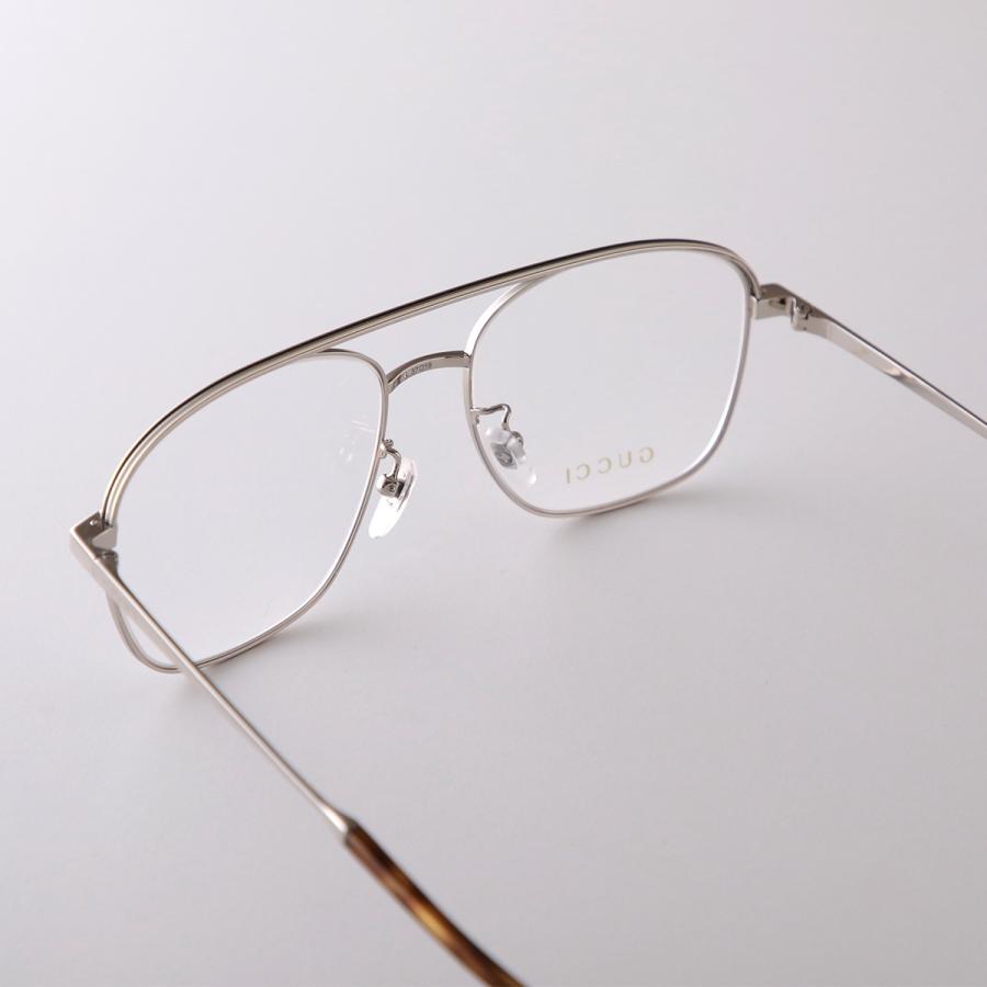 GUCCI（グッチ） メガネ GG1103O メンズ ウェリントン ティアドロップ