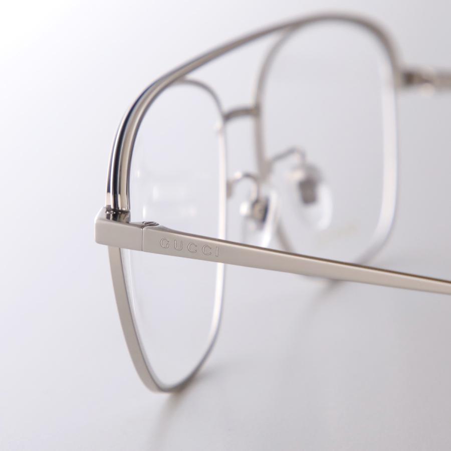 GUCCI（グッチ） メガネ GG1103O メンズ ウェリントン ティアドロップ