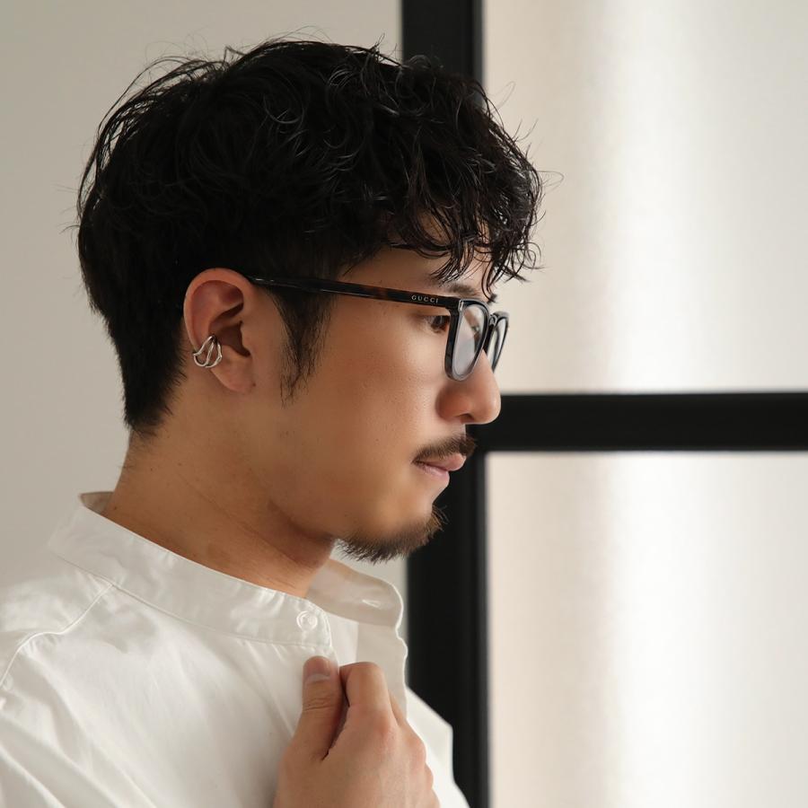 GUCCI（グッチ） メガネ GG0126OA メンズ ウェリントン型 セルフレーム
