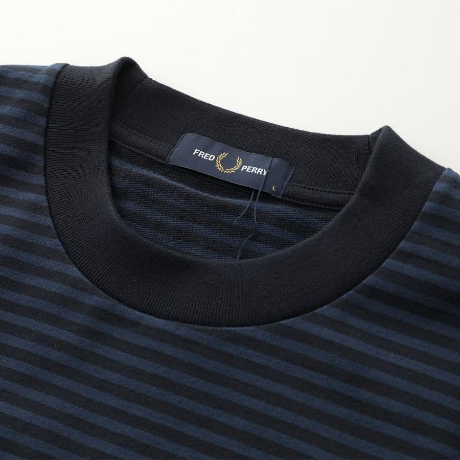 FRED PERRY（フレッドペリー） Tシャツ FINE STRIPE T-SHIRT M6581