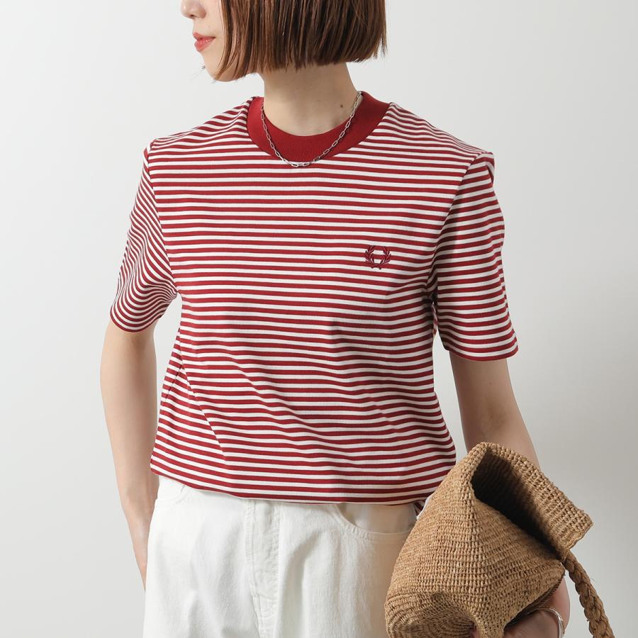 FRED PERRY（フレッドペリー） Tシャツ FINE STRIPE T-SHIRT M6581