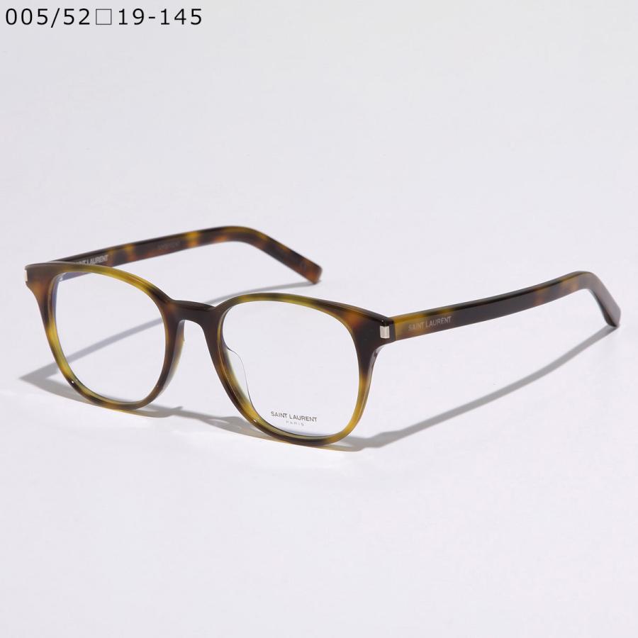 SAINT LAURENT サンローラン メガネ SL 523 メンズ ボストン型 セル