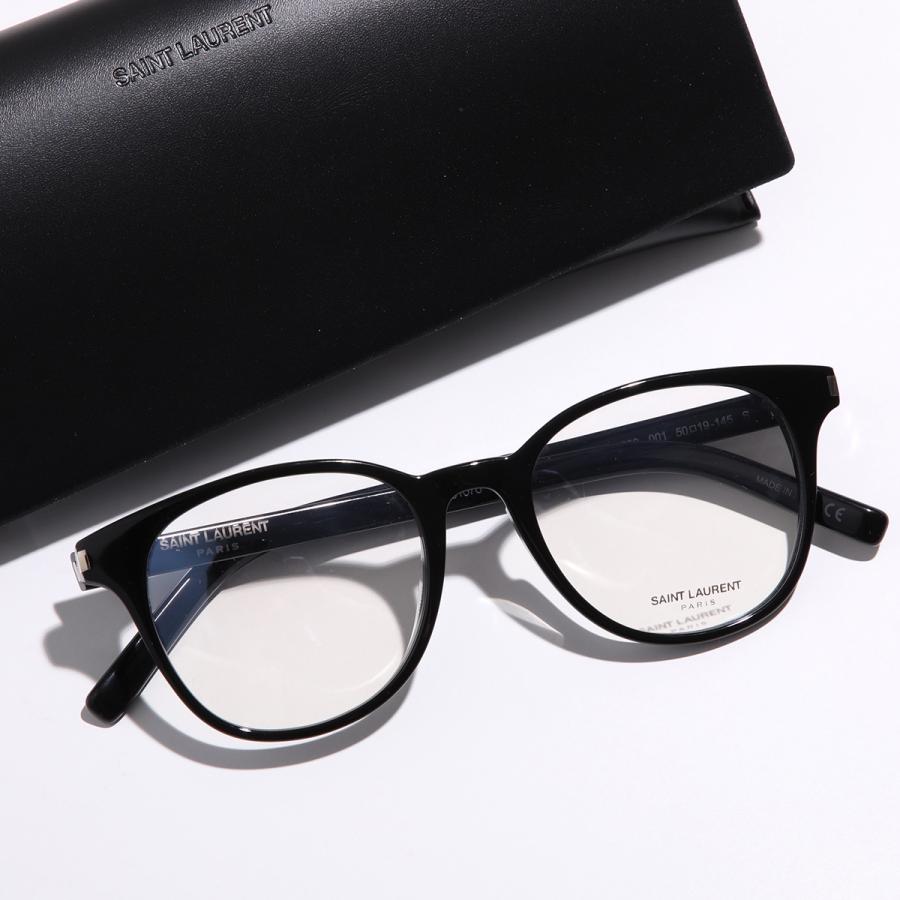 SAINT LAURENT サンローラン メガネ SL 523 メンズ ボストン型 セル