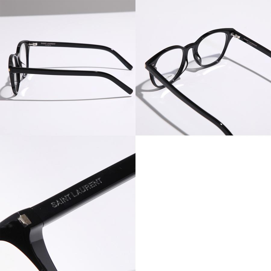 SAINT LAURENT サンローラン メガネ SL 523 メンズ ボストン型 セル
