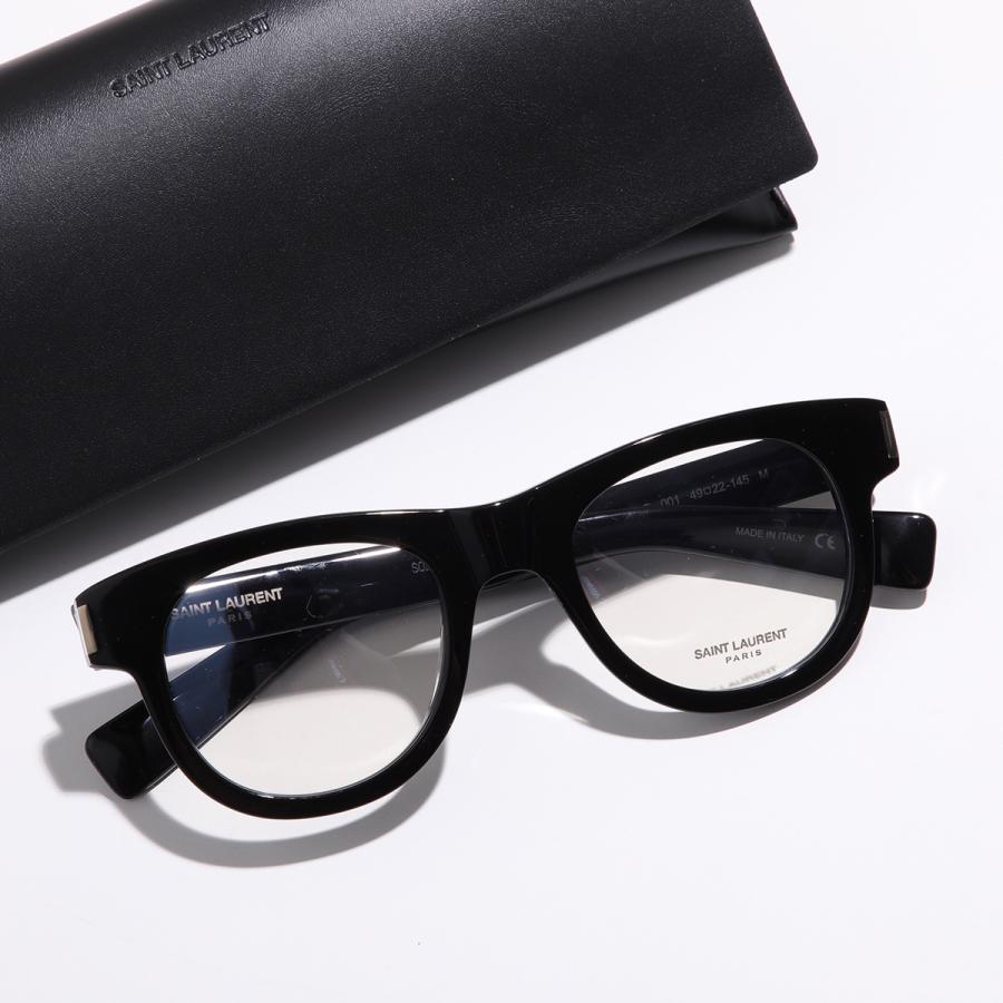 サンローラン／YVES SAINT LAURENT サングラス 眼鏡 レディース 女性 女性用プラスチック ブラック 黒  Sl51/F 018 ウェリントン SAINT LAURENT サンローラン メガネ SL 571 OPT レディース メンズ