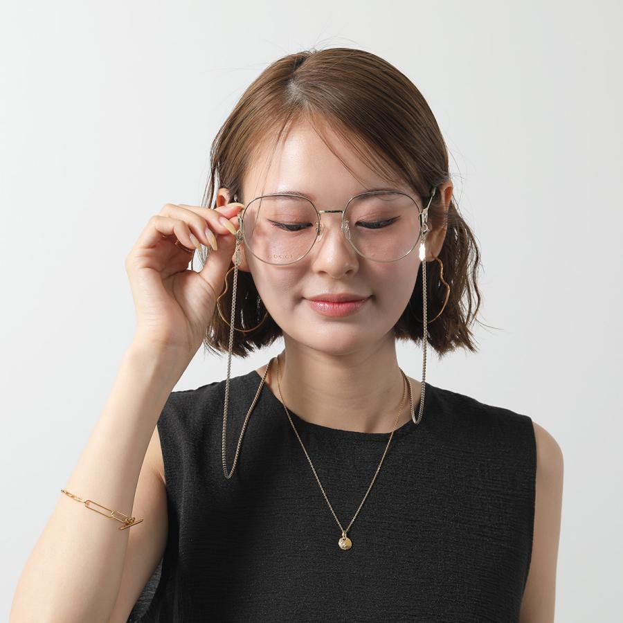 GUCCI（グッチ） メガネ GG1208O レディース ボストン型 メタル