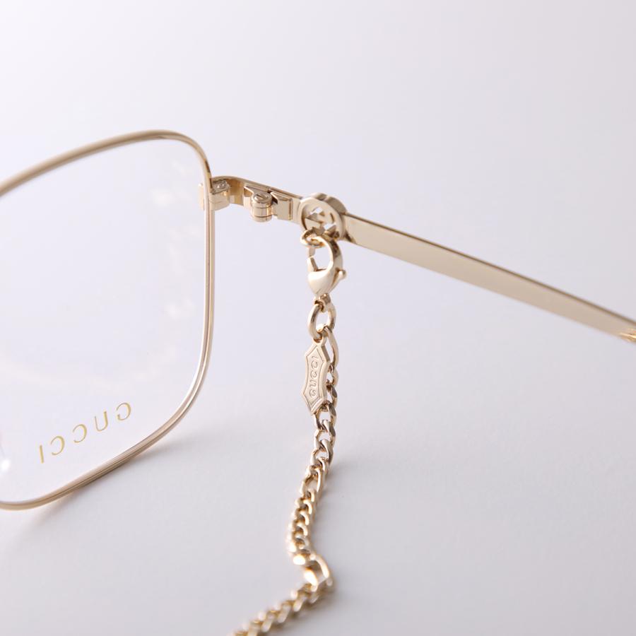 GUCCI（グッチ） メガネ GG1092OA レディース ティアドロップ型 メタル