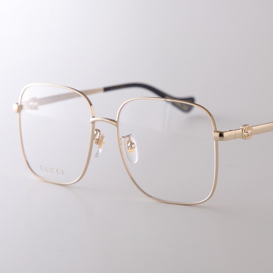 GUCCI（グッチ） メガネ GG1092OA レディース ティアドロップ型 メタル