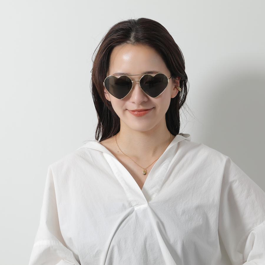 GUCCI（グッチ） サングラス GG1283S ハート型 メタルフレーム 細