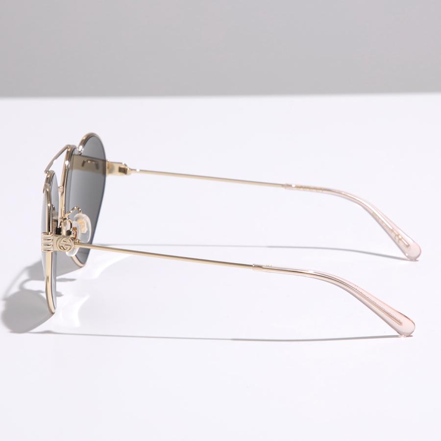 GUCCI（グッチ） サングラス GG1283S ハート型 メタルフレーム 細