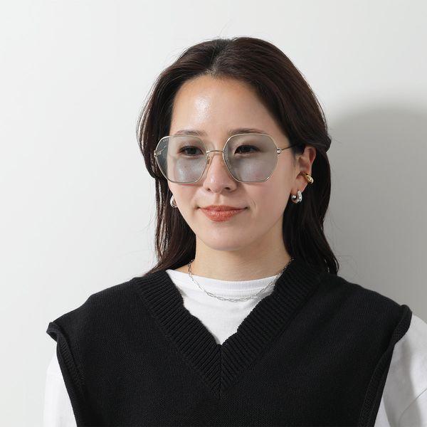 GUCCI（グッチ） サングラス GG1285SA ポリゴン型 メタルフレーム 細