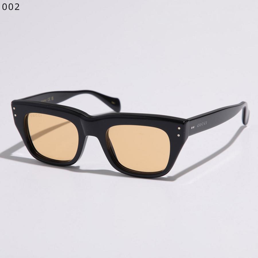 GUCCI（グッチ） サングラス GG1365S メンズ スクエア型 カラーレンズ