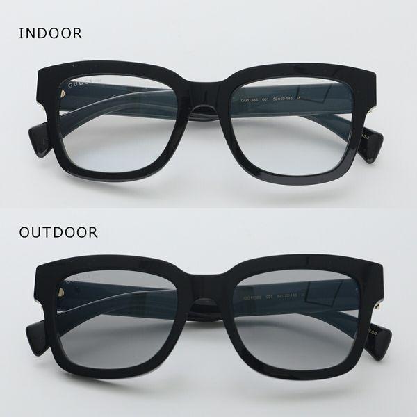 GUCCI（グッチ） サングラス GG1138S レディース ウェリントン型 調光