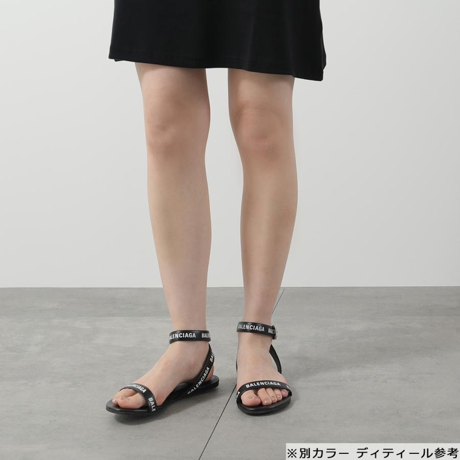 【美品】 balenciaga サンダル 27.0 総柄 レザー BALENCIAGA（バレンシアガ） サンダル 551154 WBAE1 レザー ストラップ