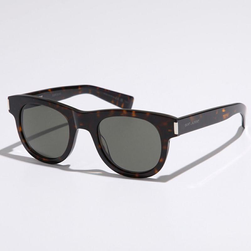 【美品】SAINT LAURENT ボストン型サングラス　ミラーレンズケース付き SAINT LAURENT サンローラン サングラス SL 571 メンズ レディース