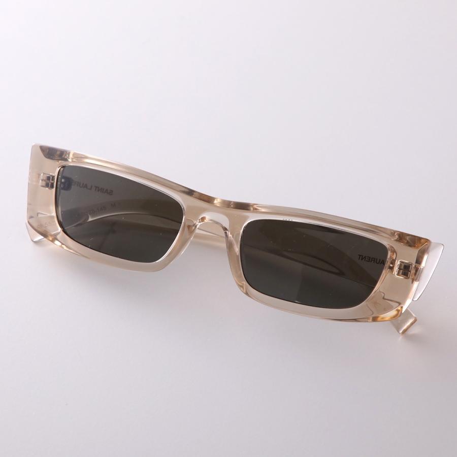 SAINT LAURENT サンローラン　クリアフレーム スクエアサングラス 楽天市場】SAINT LAURENT サンローラン サングラス SL 480 レディース