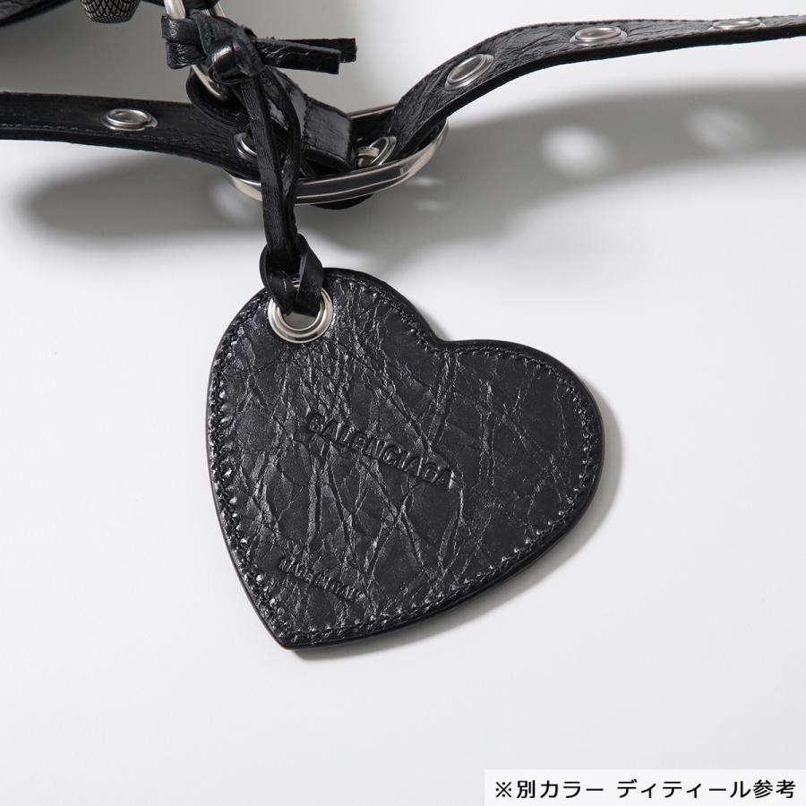 BALENCIAGA バレンシアガ ショルダーバッグ LE CAGOLE SHO BAG XS ル カゴール 671309 1VG9Y レディース ハンドバッグ ハートミラー付き 鞄 4636/SEA-BLUEの画像
