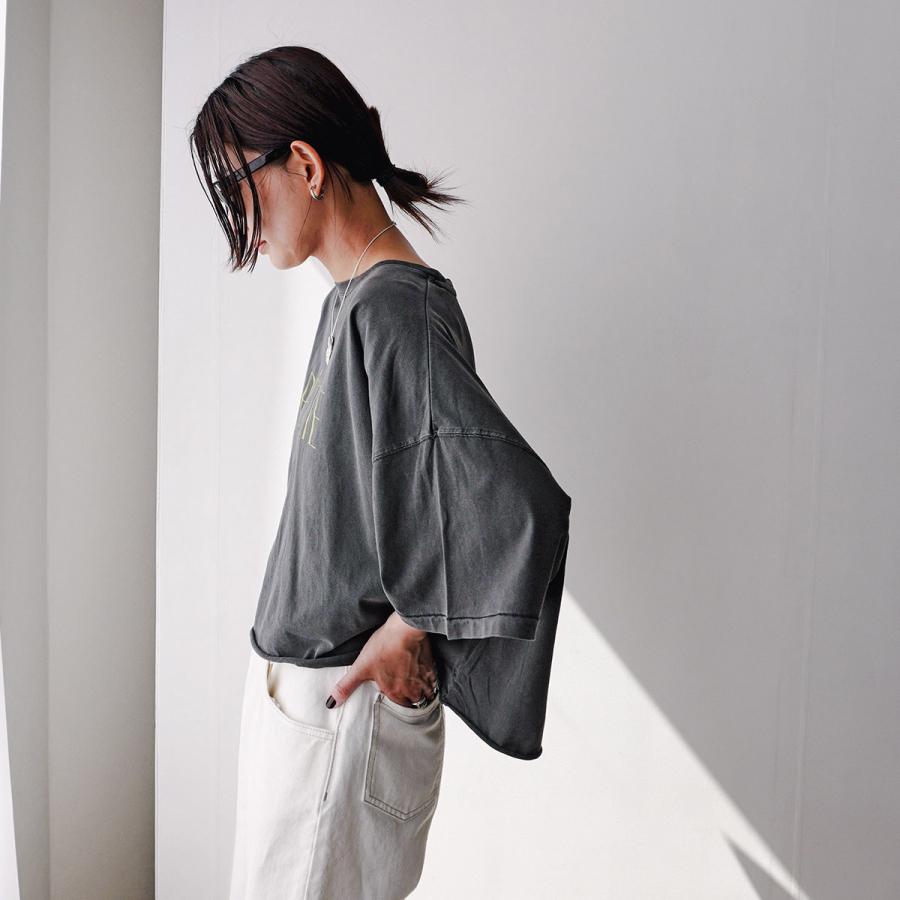 MICA & DEAL⭐️CHÁMPLAN 長袖Tシャツ ⭐️チャコールグレー⭐️ MICA&DEAL（マイカアンドディール） マイカ＆ディール Tシャツ PETITE