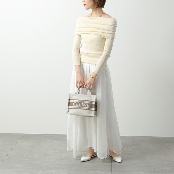 セリーヌ　スモールカバ　ホワイト CELINE（セリーヌ） ショルダーバッグ Small Cabas スモール カバ