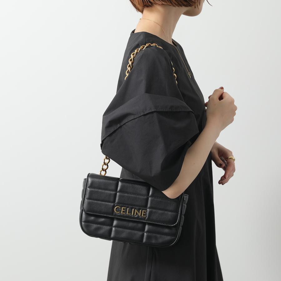 CELINE マトラッセ モノクローム ショルダーバッグ CELINE（セリーヌ） ショルダーバッグ MATELASSE MONOCHROME