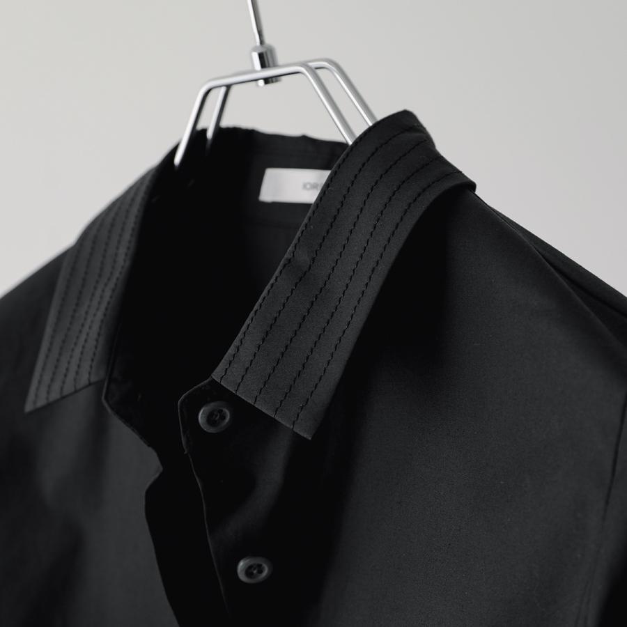IORE イオレBUTTON SHIRT ブラック 【公式通販】