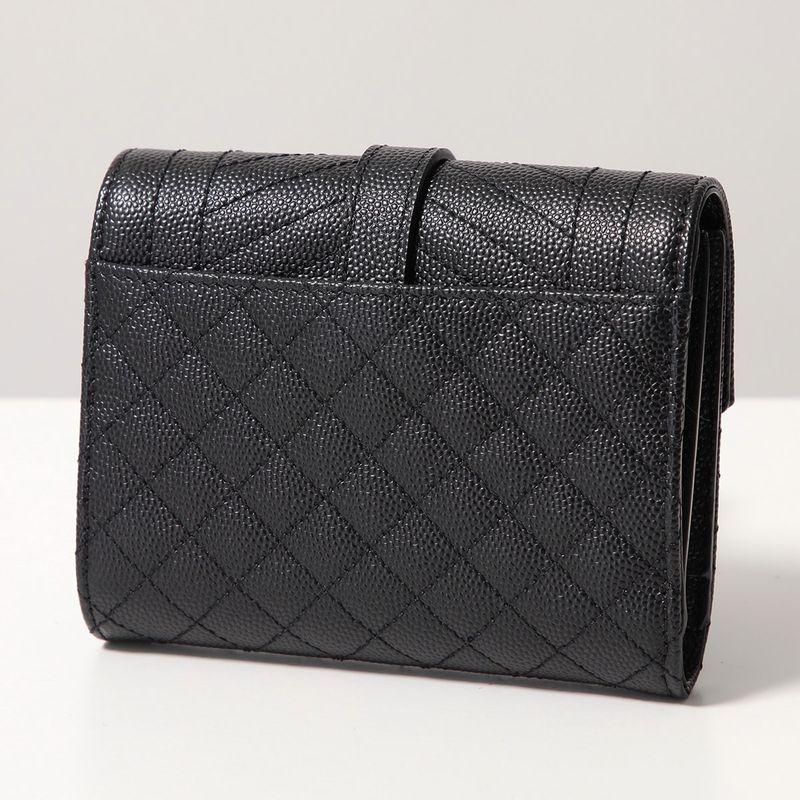 SAINT LAURENT サンローラン 三つ折り財布 651028 BOW91 レディース