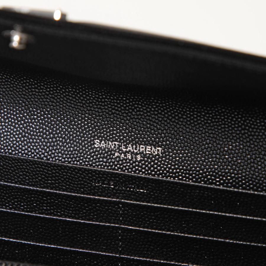 SAINT LAURENT サンローラン 二つ折り長財布 372264 BOW01 レディース