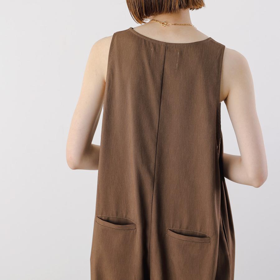 【未使用タグ付・CYAN TOKYO 店舗限定品】バックチュール サロペット 未使用タグ付・CYAN TOKYO 店舗限定品】バックチュール