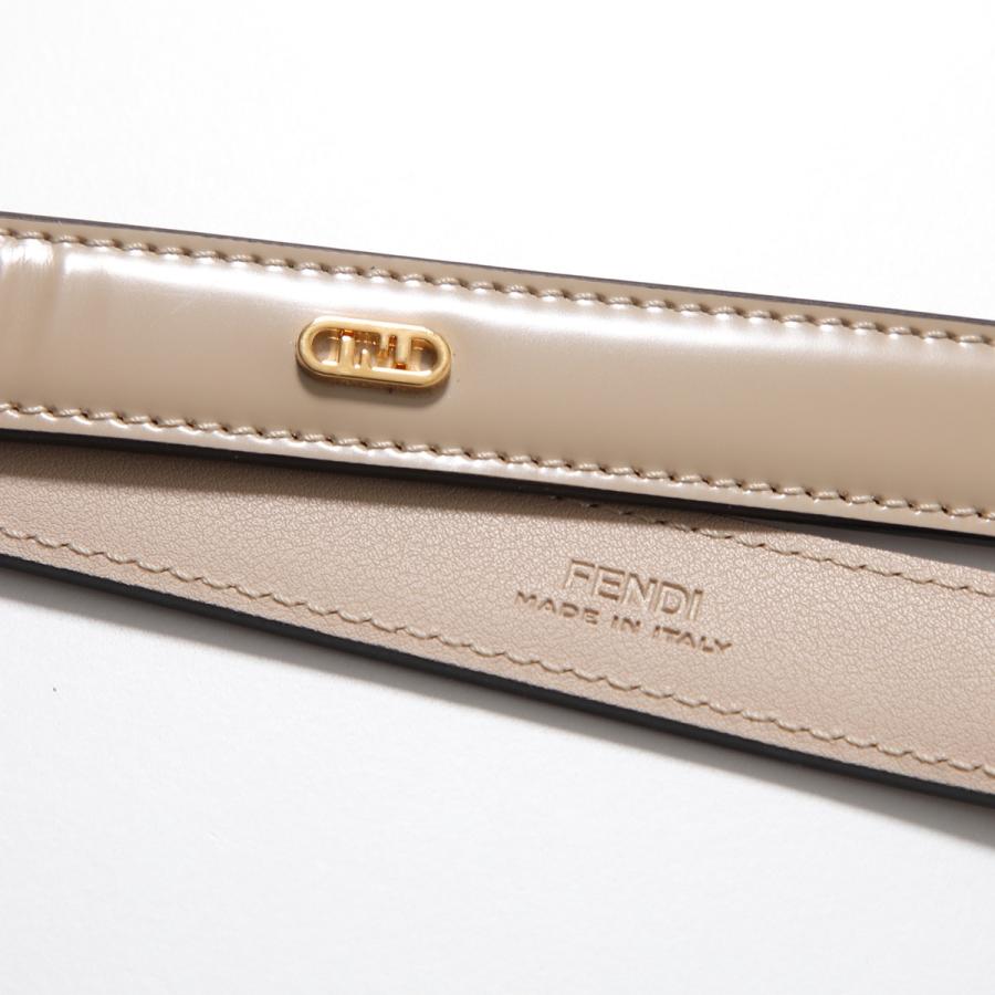 FENDI フェンディ 女性用 電池・革ベルト新品　動作正常 FENDI（フェンディ） ナローベルト O LOK オーロック 8C0652 ANVK