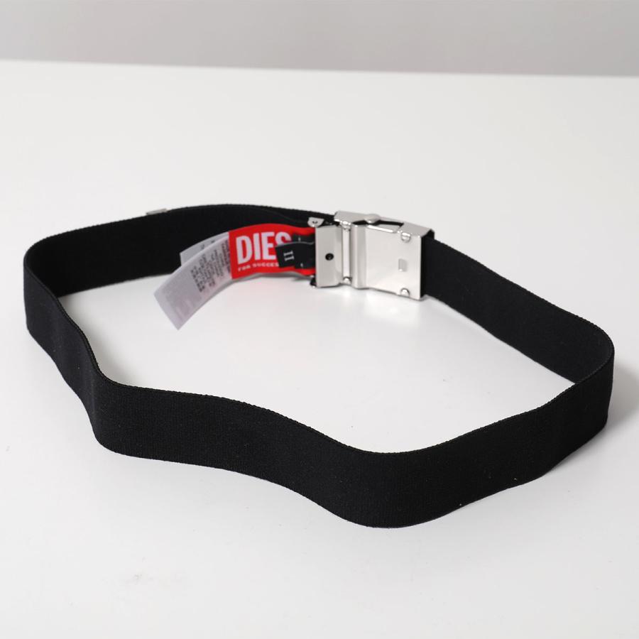 DIESEL ディーゼル　archive ベルト希少 黒メタルパーツ DIESEL - DIESEL Archive Black Cow Leather Beltの通販 by LOSER