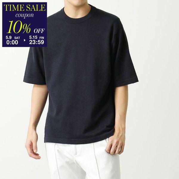 John Smedley 半袖 ニット コットン 24g Lパーム 新品未使用 JOHN SMEDLEY（ジョンスメドレー） ニット TINDALL ティンドール 24G