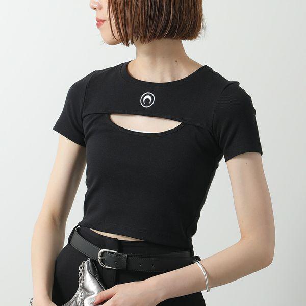 MARINE SERRE（マリーンセル） マリーン セル 半袖 Tシャツ MOON LOGO