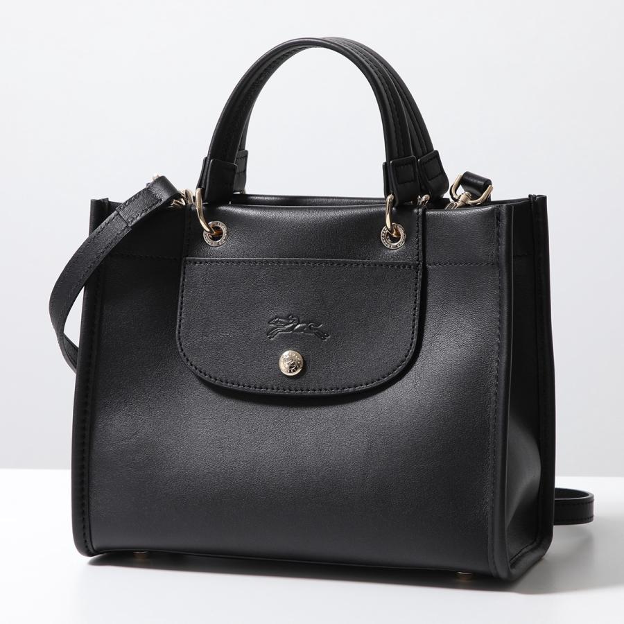 イクラ☆LONGCHAMP 黒 レザー ビジネスバッグ ロンシャン(Longchamp) ビジネスバッグ・ブリーフケース | 通販・人気