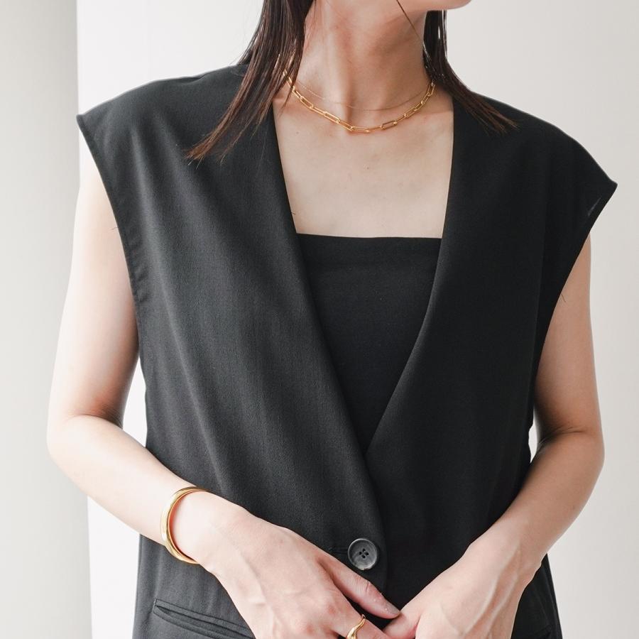 cloche（クロッシェ） クロシェ ジレ ドライジョーゼット 85679