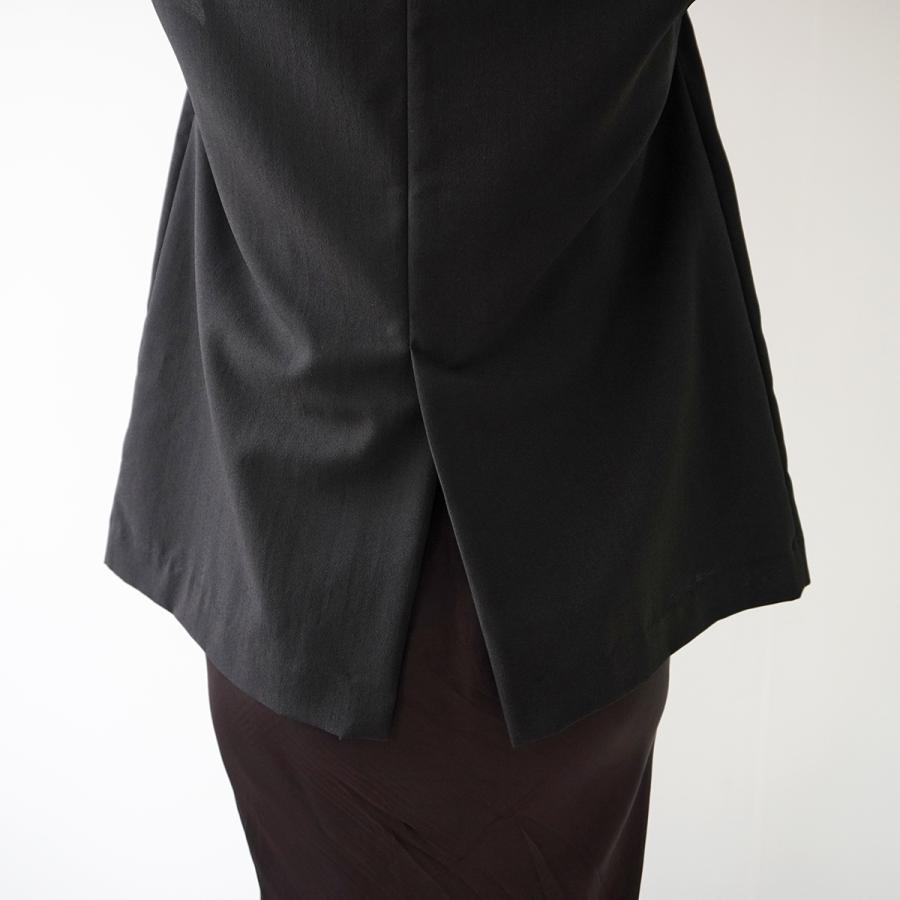 cloche クロシェ　　ロングジレ cloche（クロッシェ） クロシェ ジレ ドライジョーゼット 85679