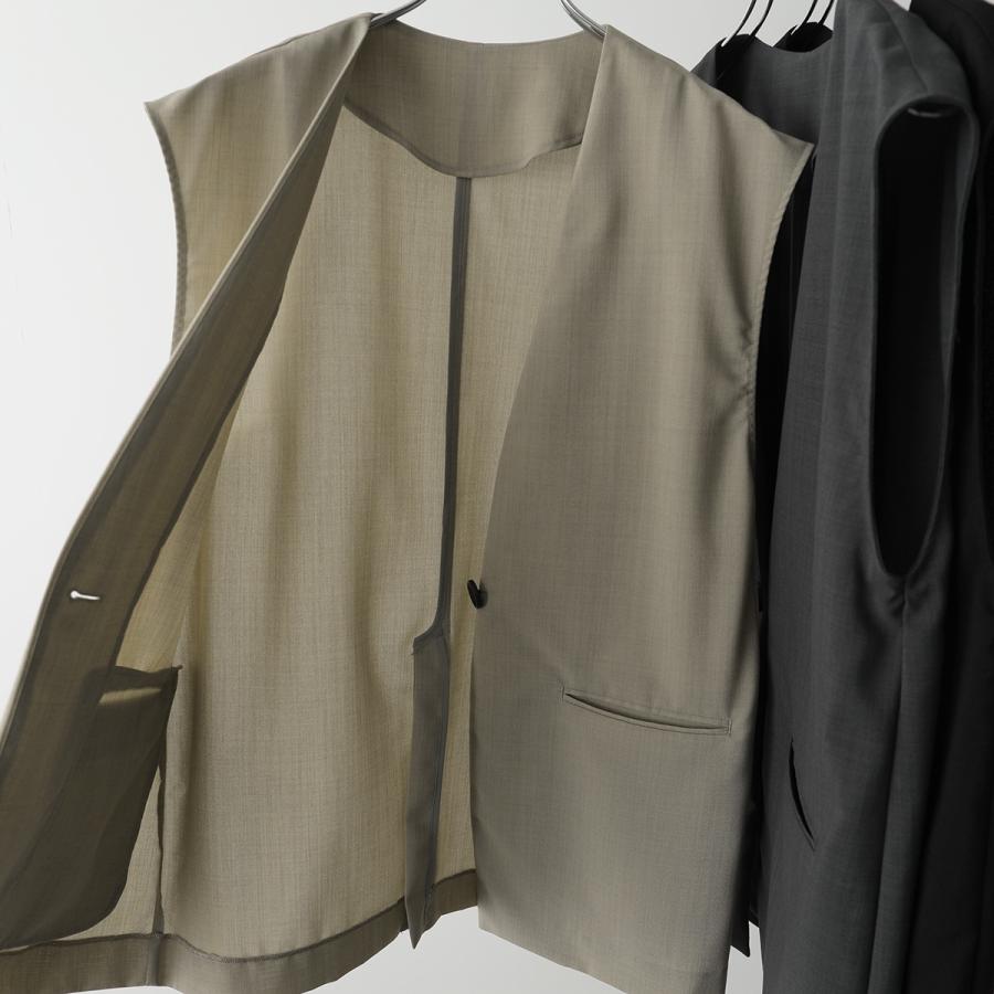 cloche（クロッシェ） クロシェ ジレ ドライジョーゼット 85679