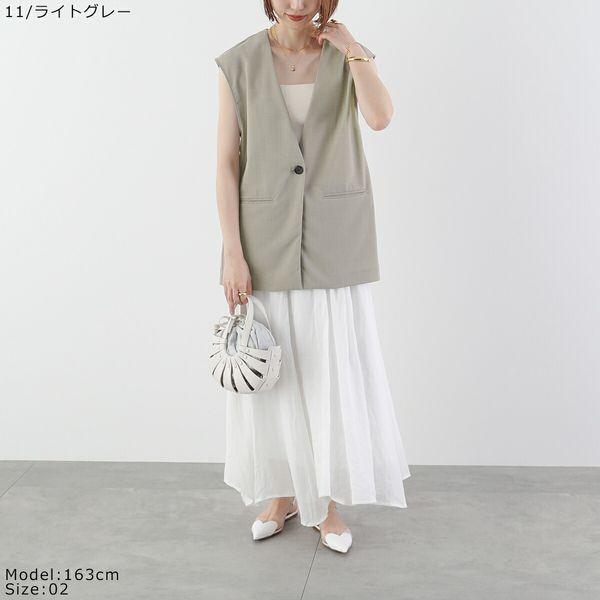 cloche（クロッシェ） クロシェ ジレ ドライジョーゼット 85679