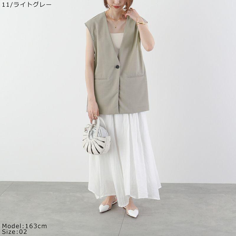 cloche（クロッシェ） クロシェ ジレ ドライジョーゼット 85679